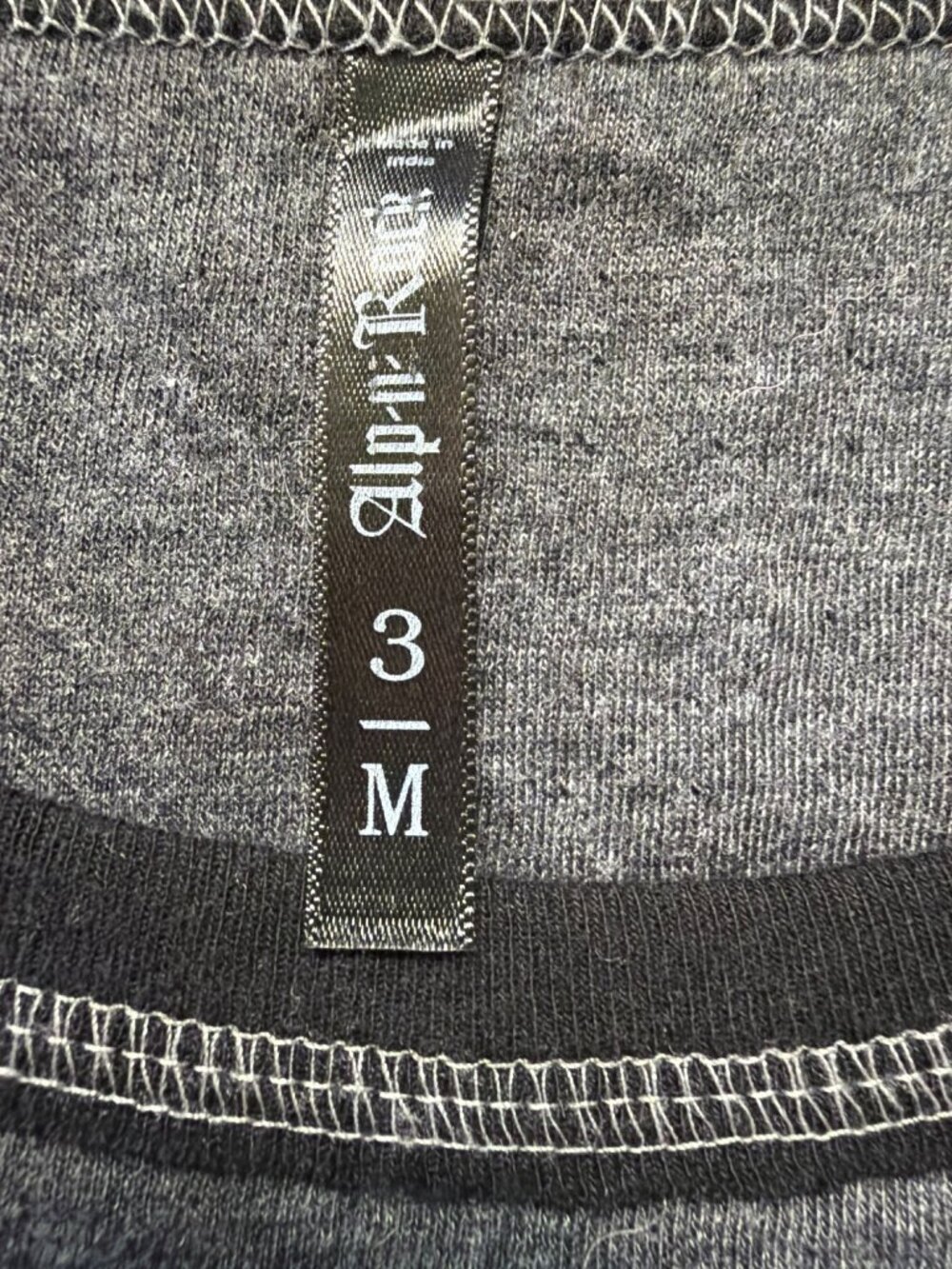 Alp-n-Rock Crew Heather Gray/Black Medium MSRP$198 Cotton Embroidered - Picture 8 of 16